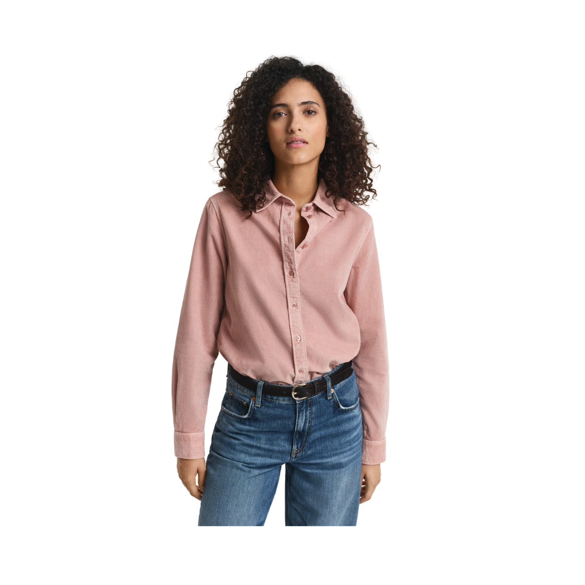 Reg Cord Shirt - Dusty Rose