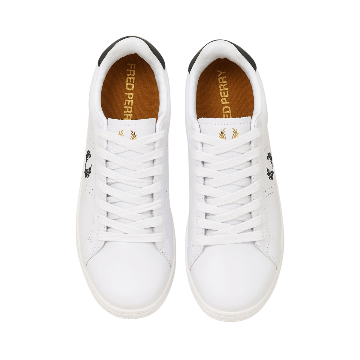 B721 Leather - White/Navy