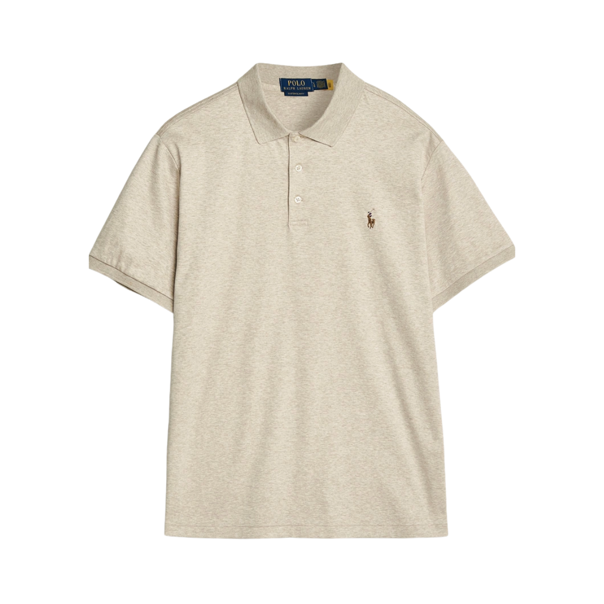 Custom Slim Fit Soft Cotton Polo Shirt - Expedition Dune