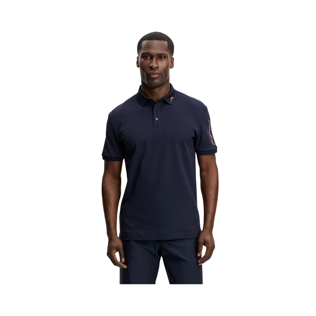 Tour Tech Pique Polo - JL Navy