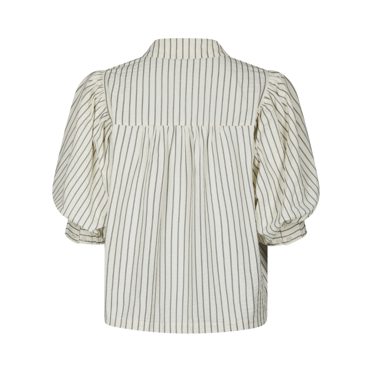 Etta Slim Stripe Shirt - Off White