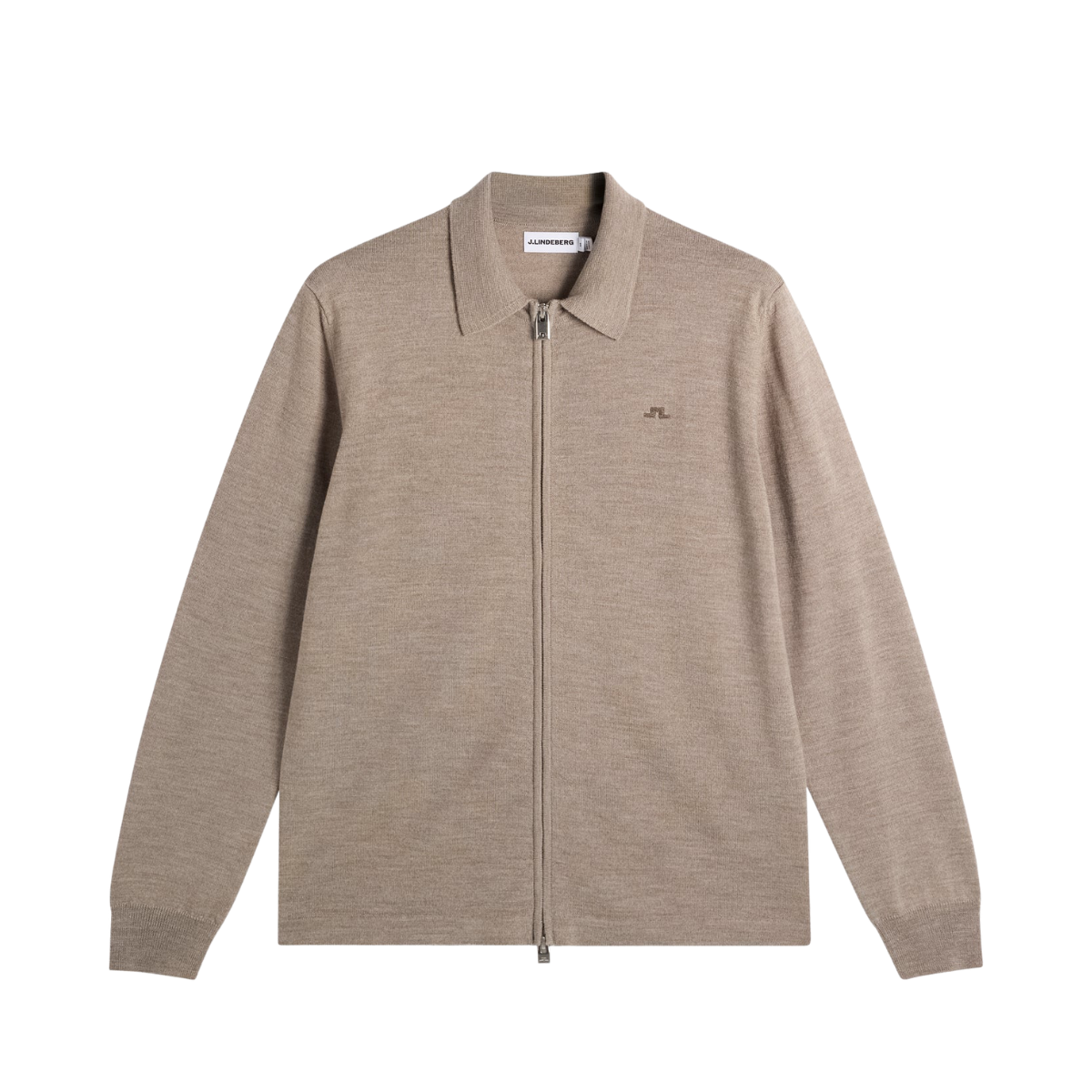 Kaleb Merino Cardigan - Brindle Melange