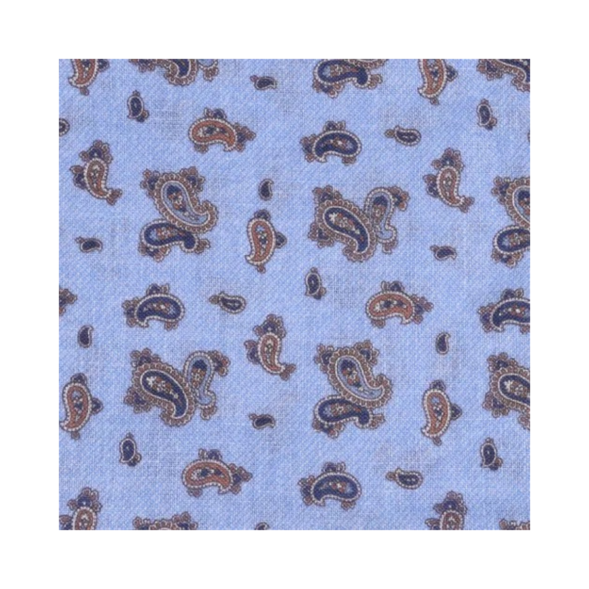 Pocket Square - Sky blue melange