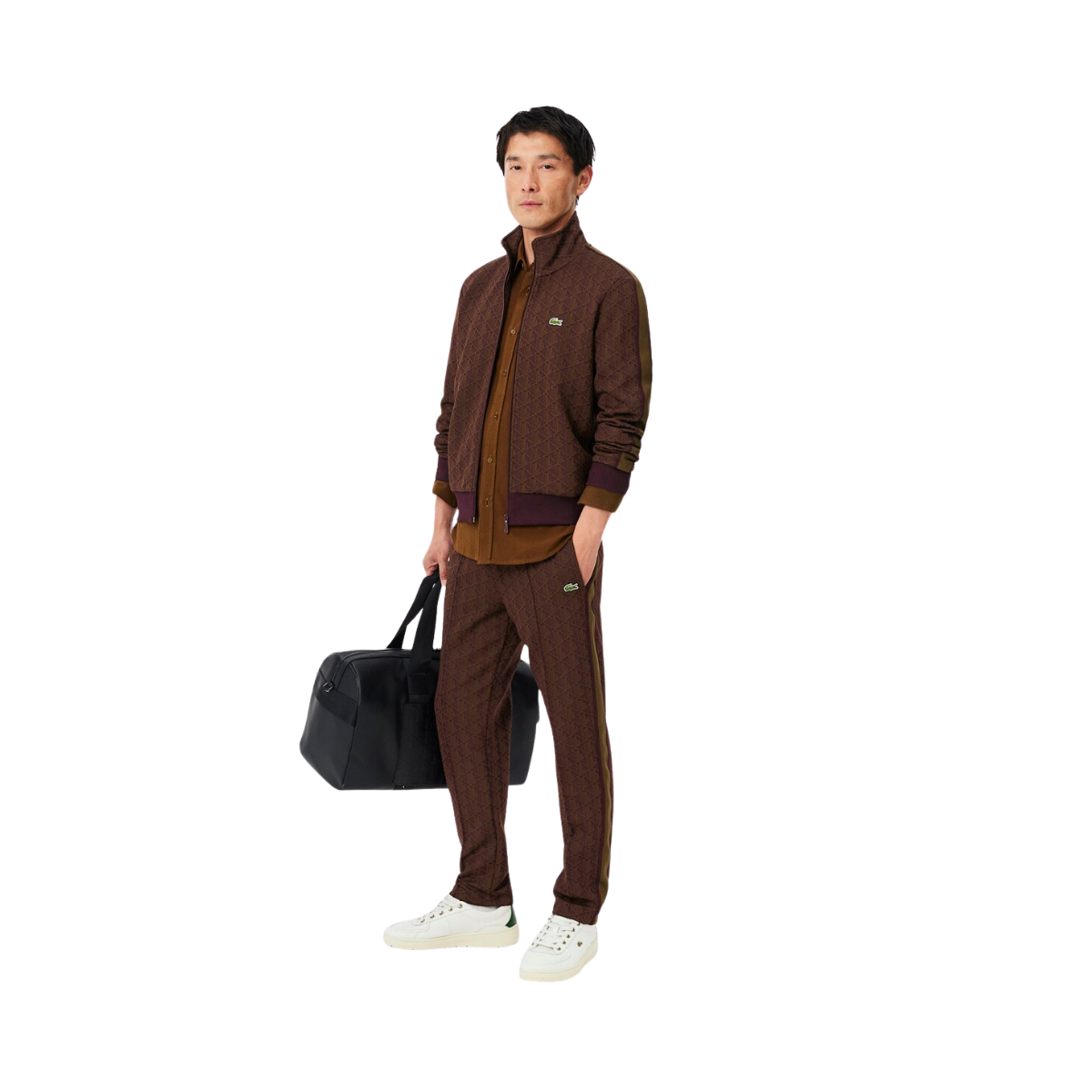 Zipped Sweatshirt - Mascara Brown