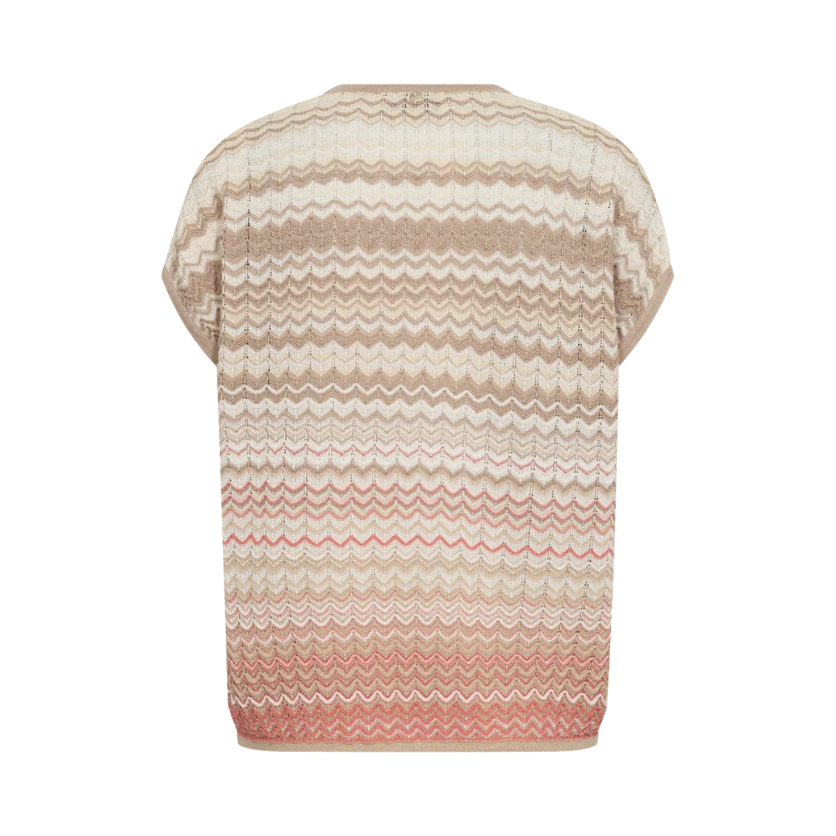 MMShani Zig Zag Knot Knit - Ecru