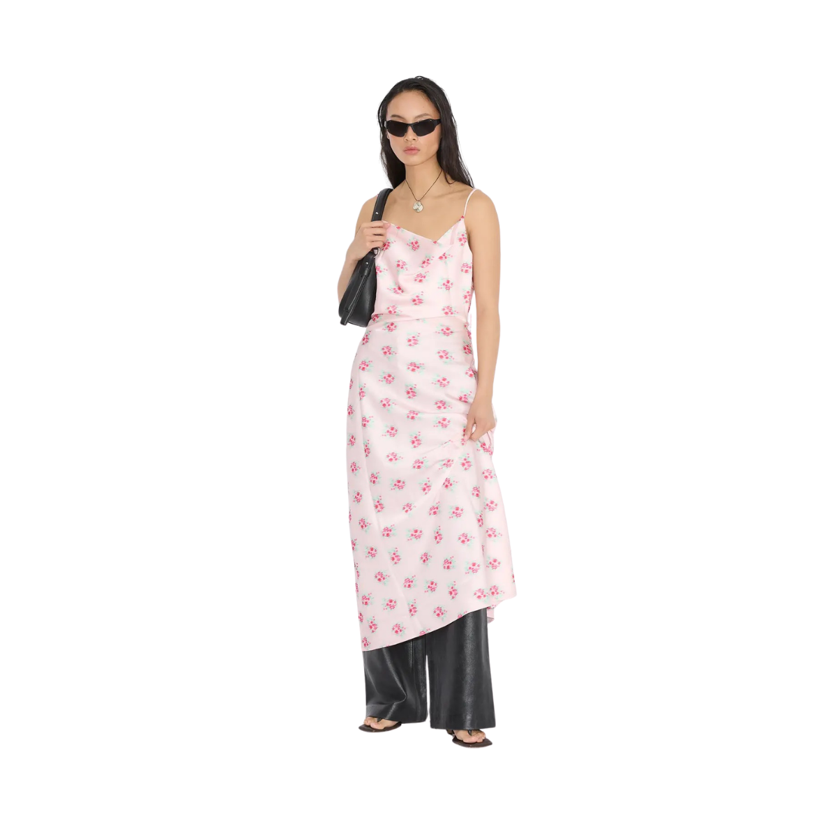 Eila Print Dress - Light Pink