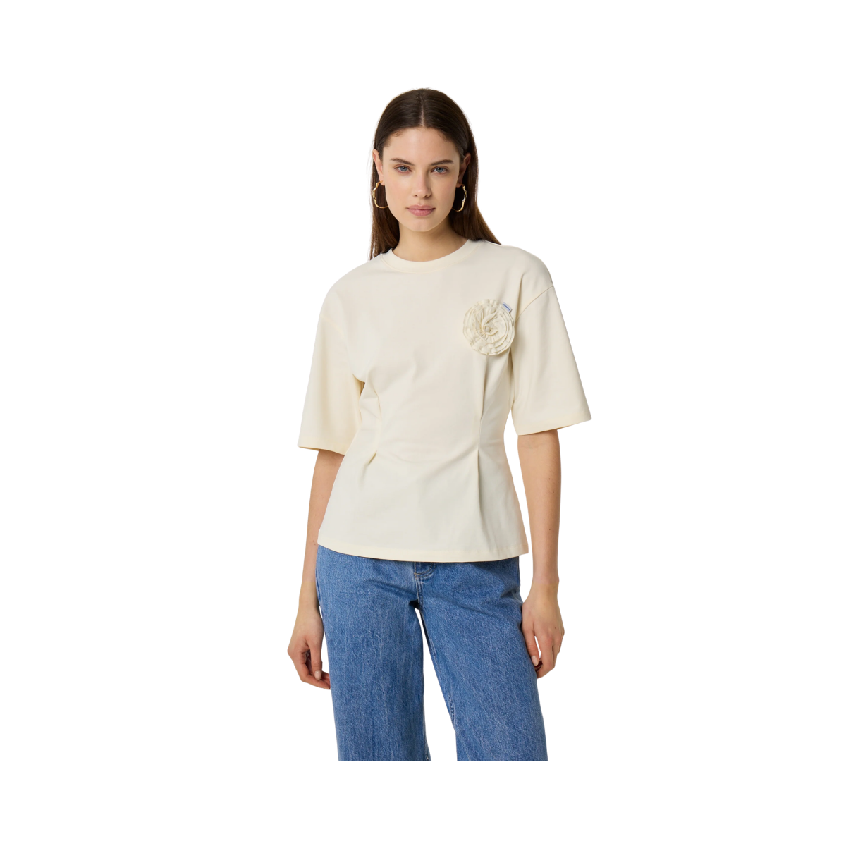 Asta T-shirt - Cosy White