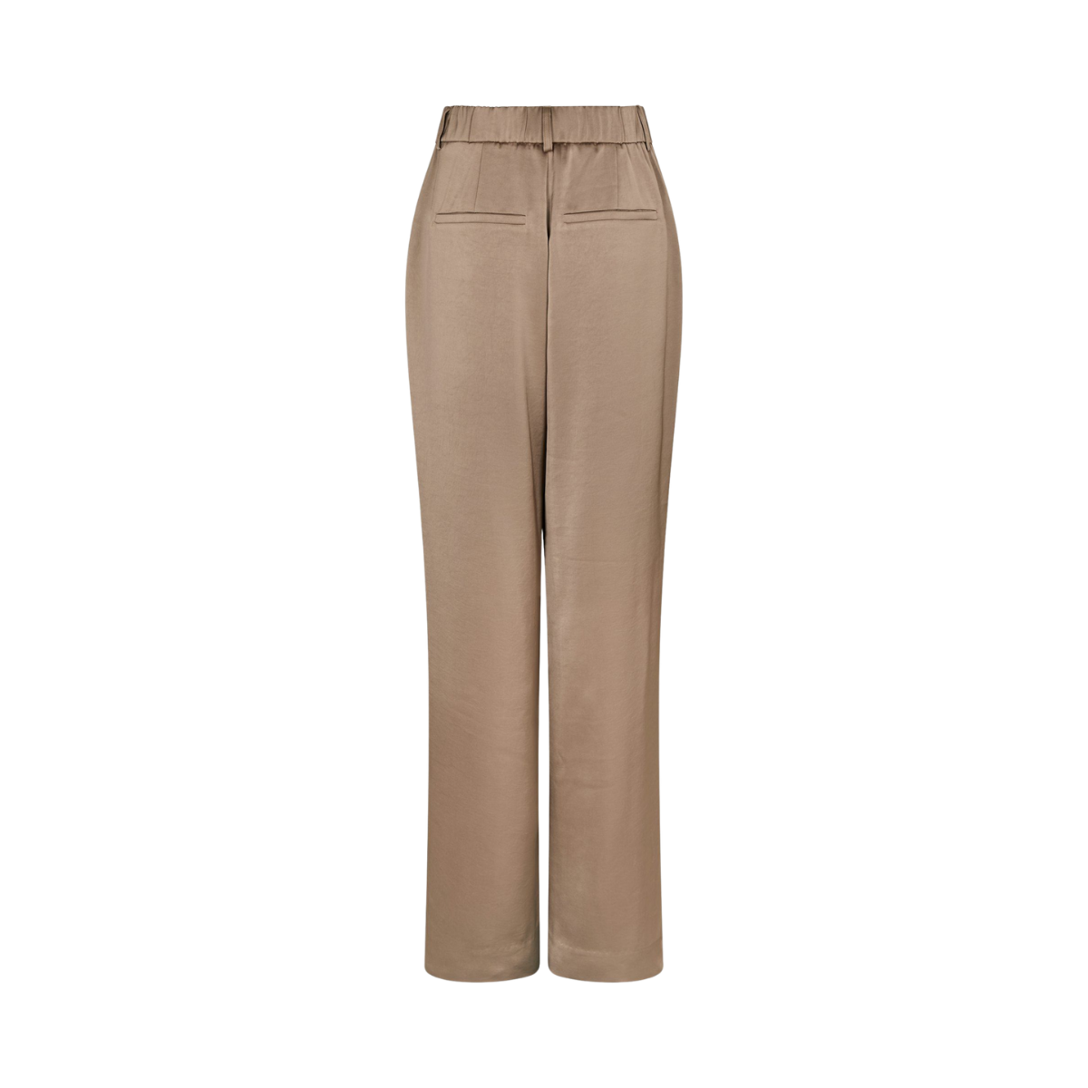 Emmett Heavy Sateen Pants - Dark Taupe