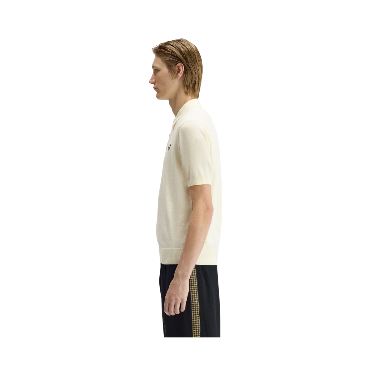 Cotton Knitted Shirt - Ecru