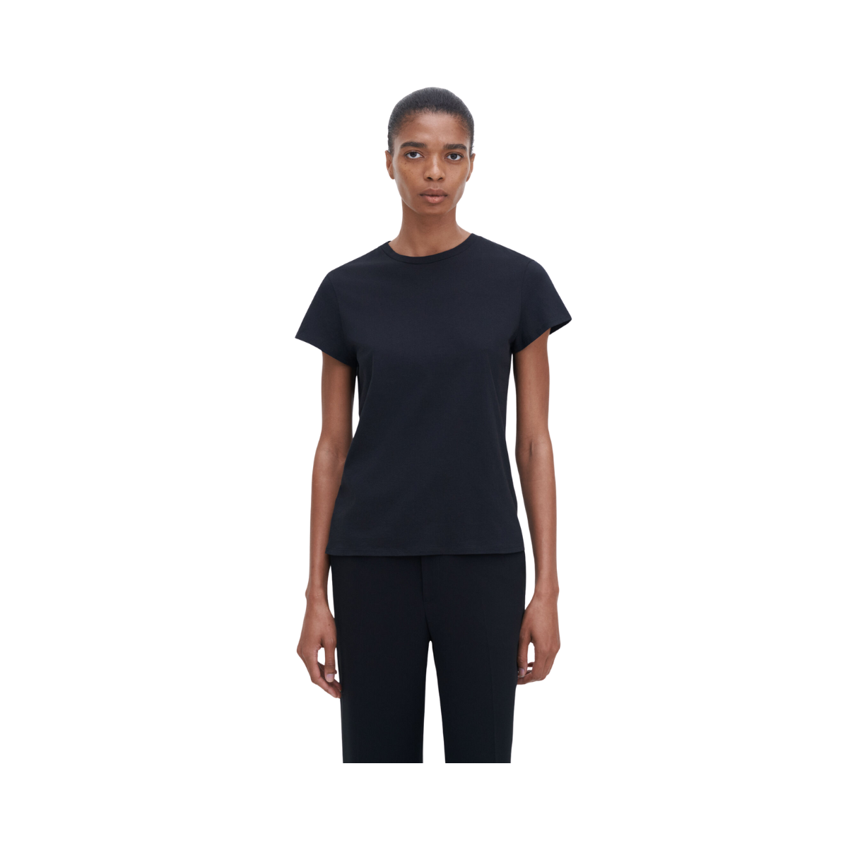 Soft Cotton Tee - Black