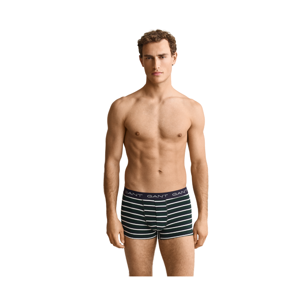 Striped Trunk 3-Pack - Tartan Green