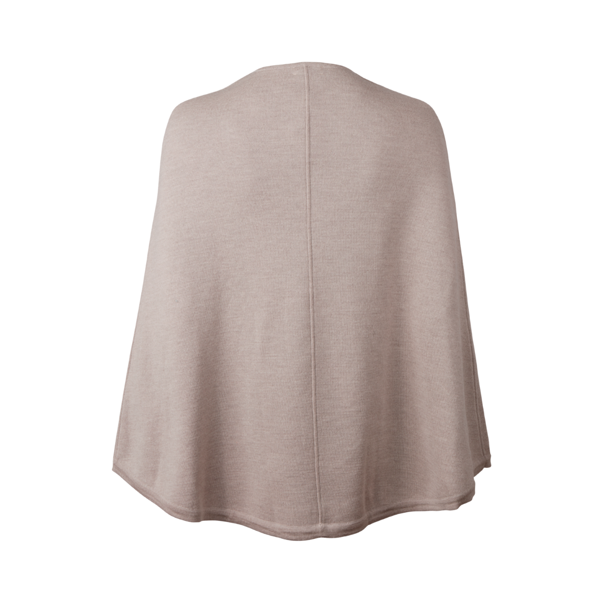 Mary Knit Poncho - Beige