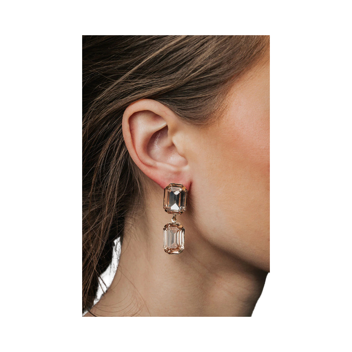 Liz Earrings - Soft Pink