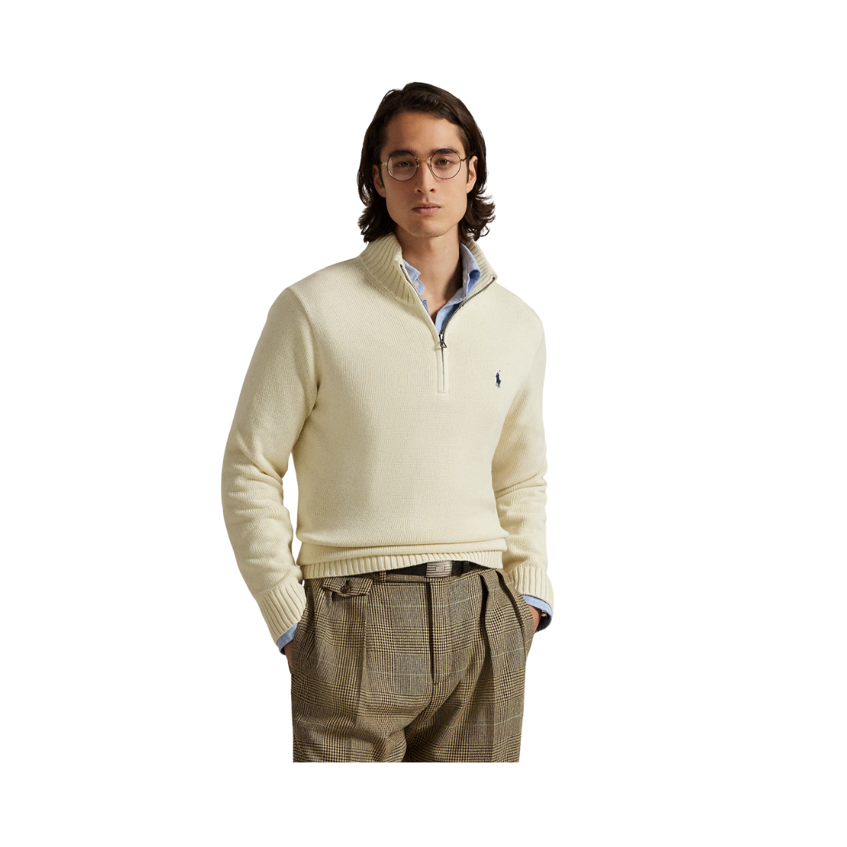Long Sleeve Pullover - Andover Cream