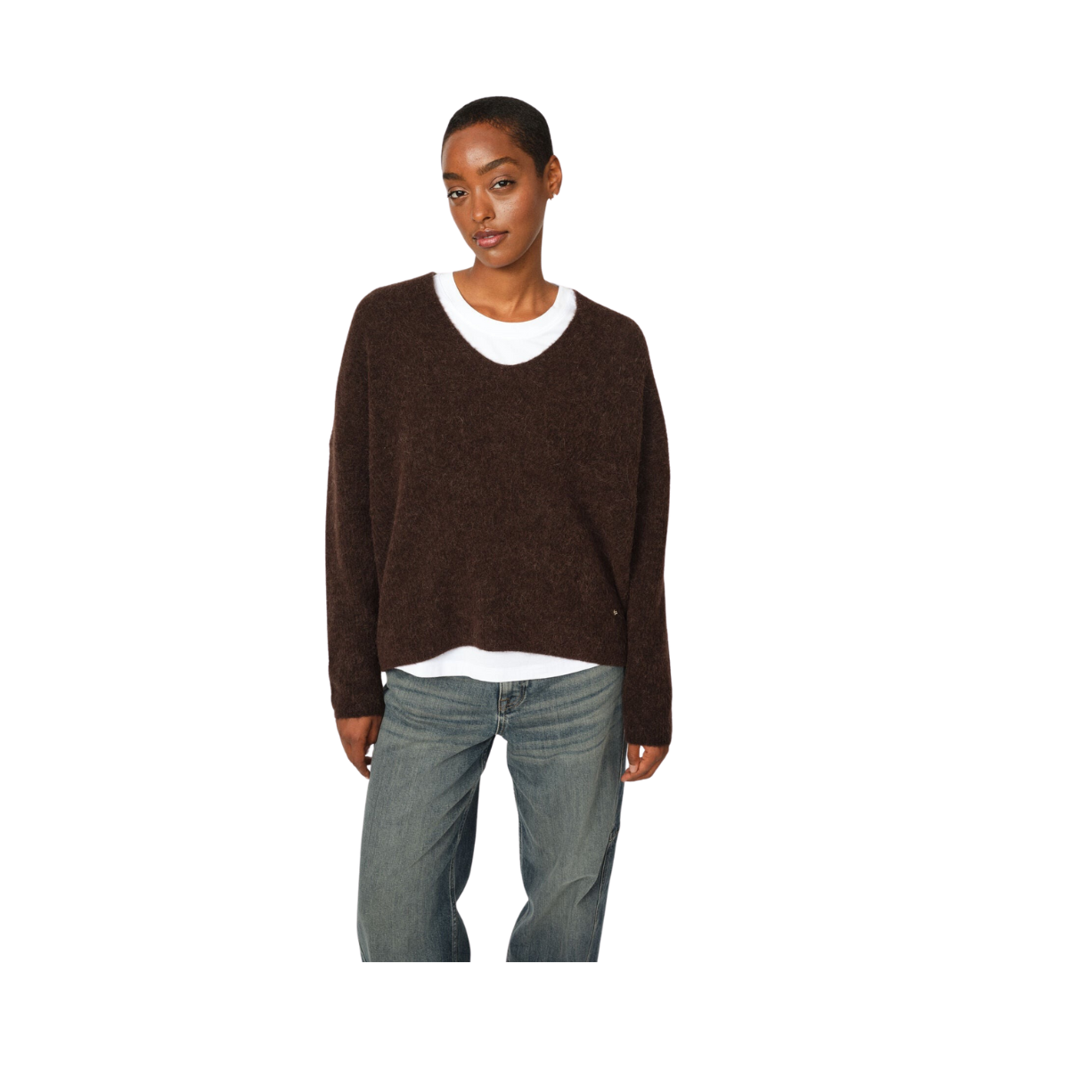 Thora V-Neck Knit - Delicioso