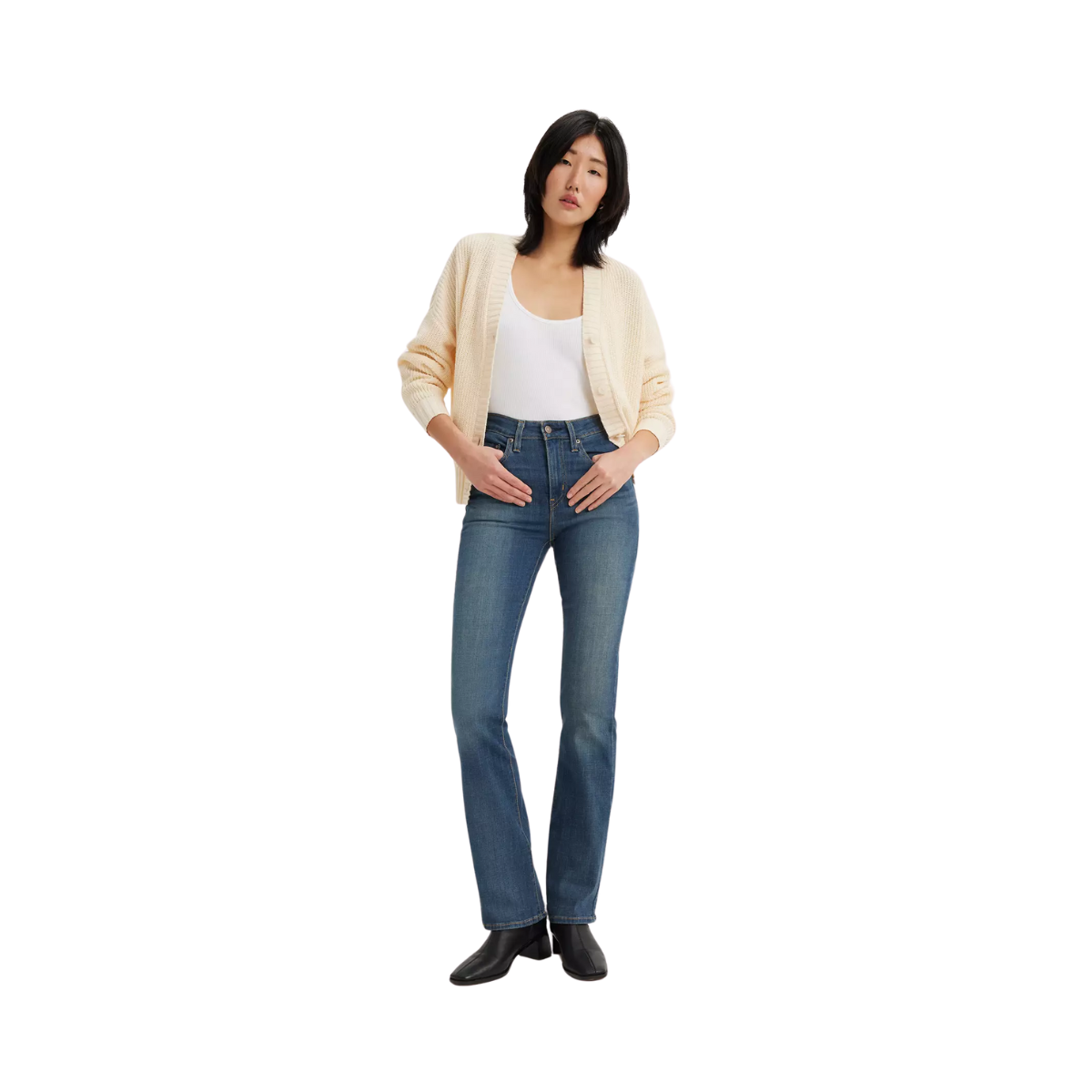 725 High Rise Bootcut - Tore It Up