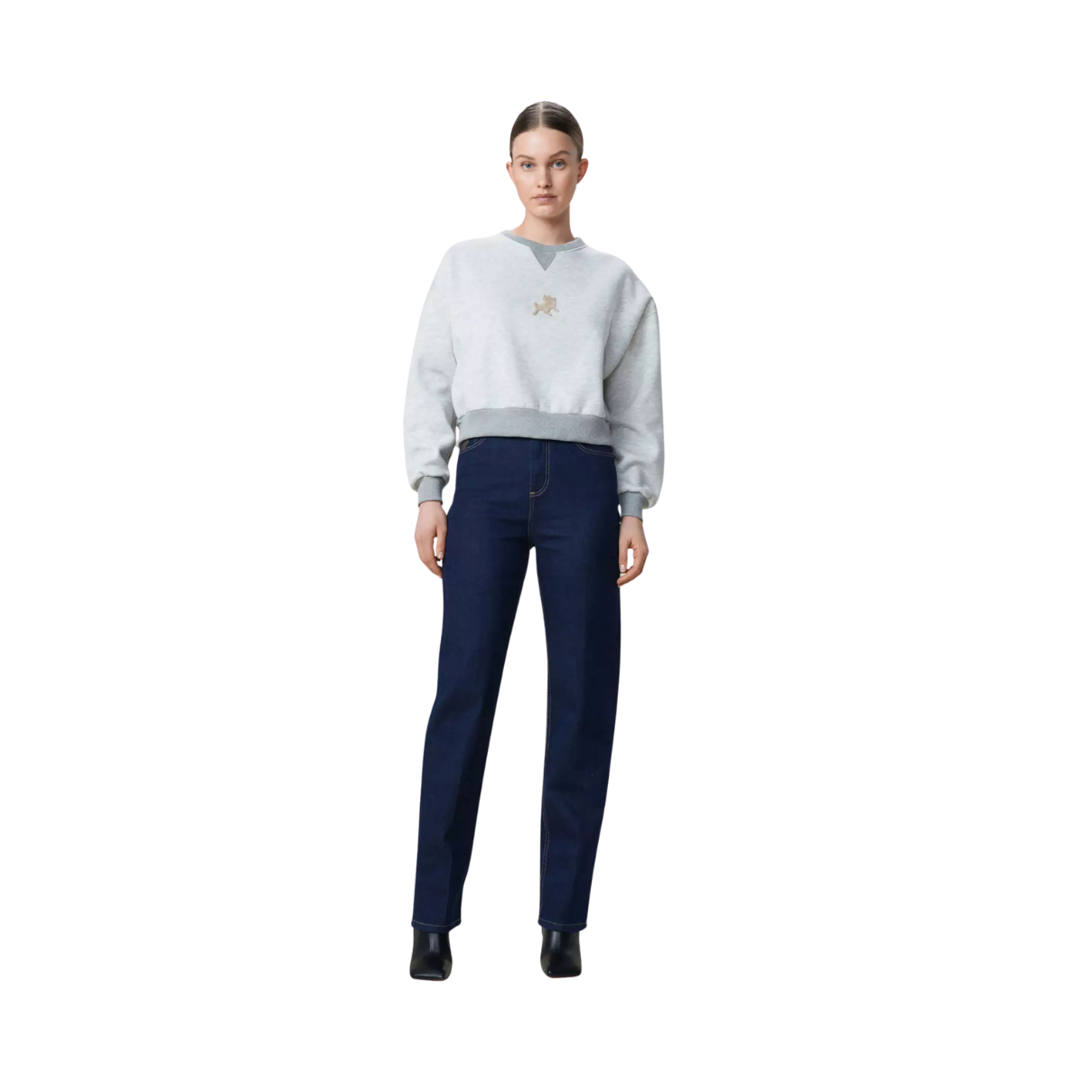 Cropp Over Bull Tone - 91 Grey Melange