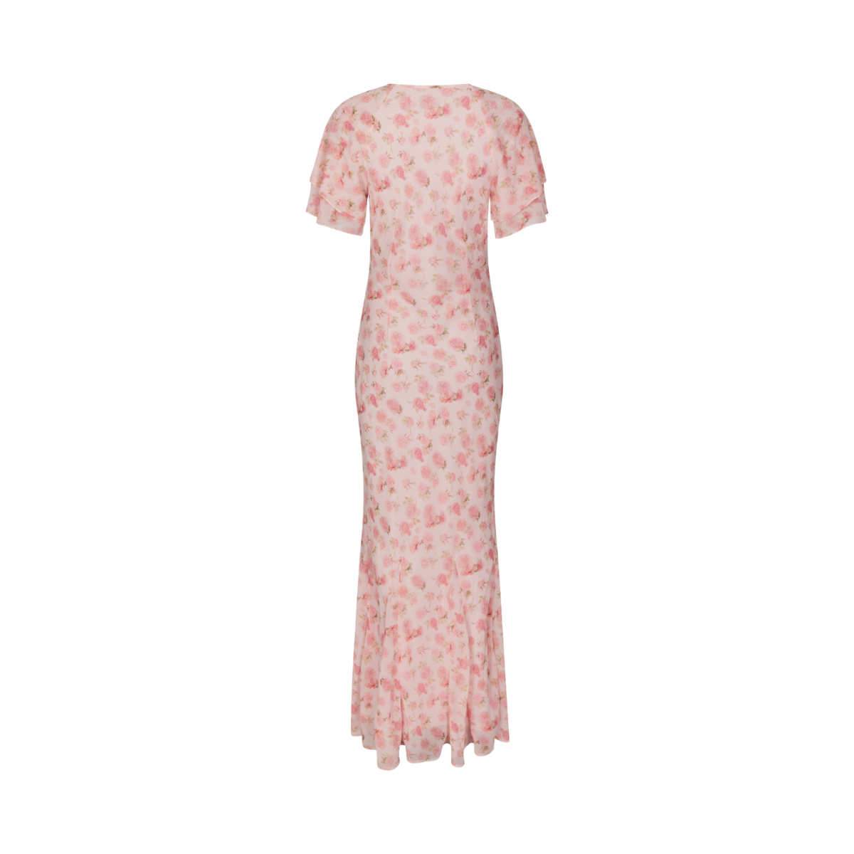 Celesse Flower Fade Dress - Light Pink