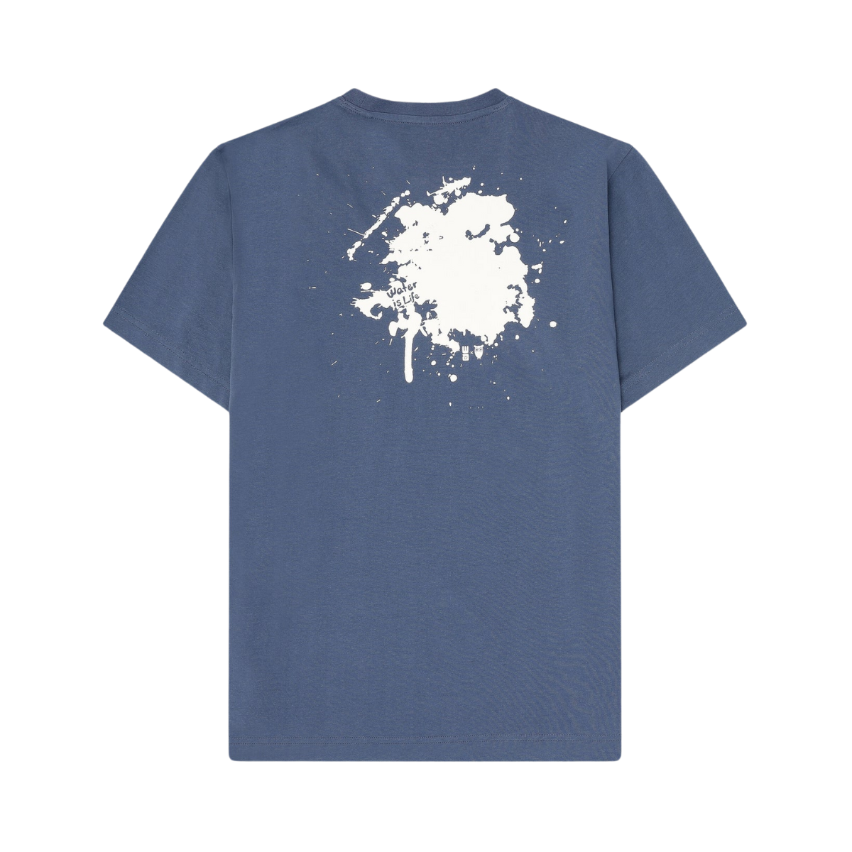 Black Printed T-Shirt - 1226 Vintage Indigo