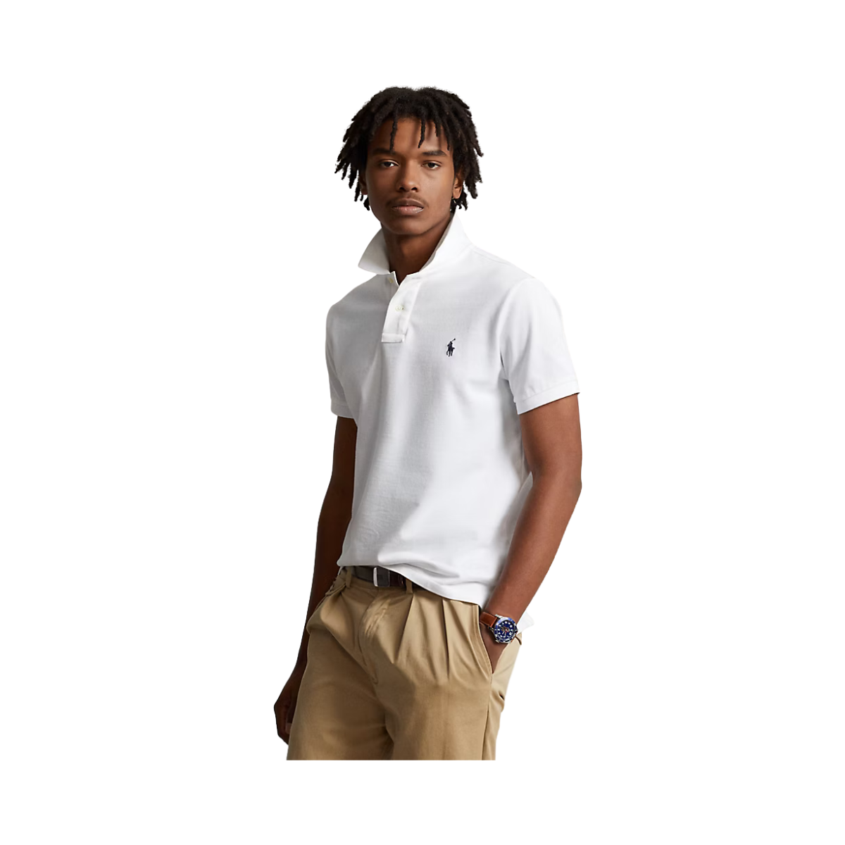 Short Sleeve Knit - White