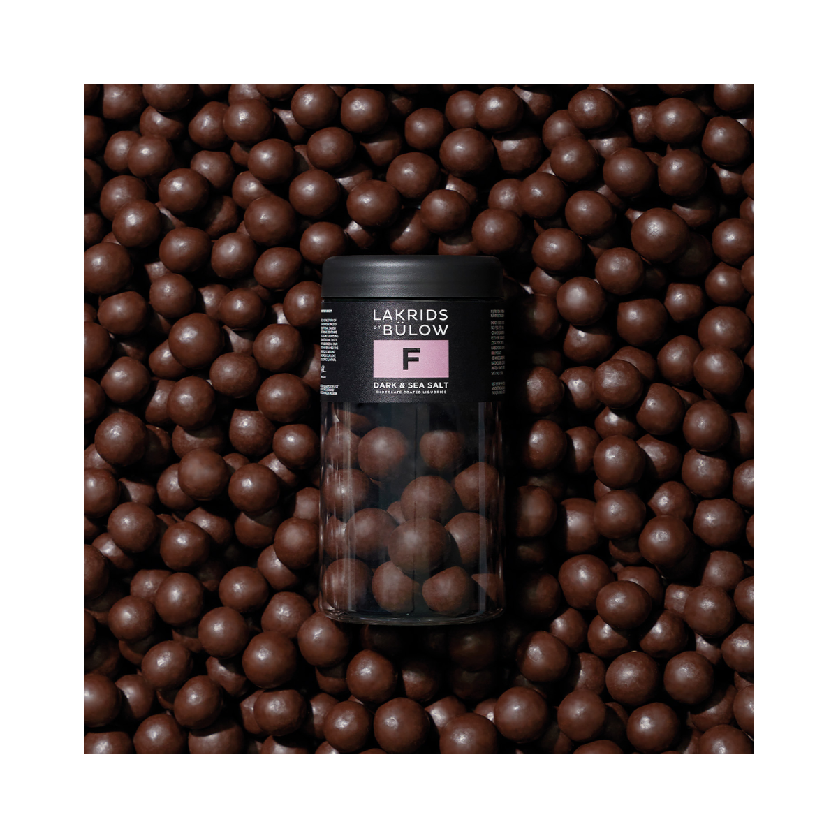 Chocolate Coated Liquorice - F - Dark & Sea Salt