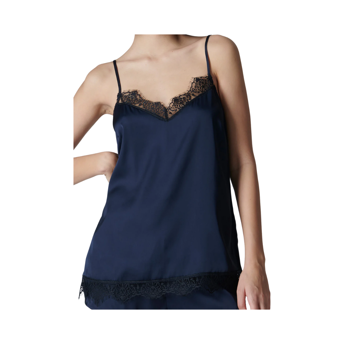 Satin Secrets Top - Full moon