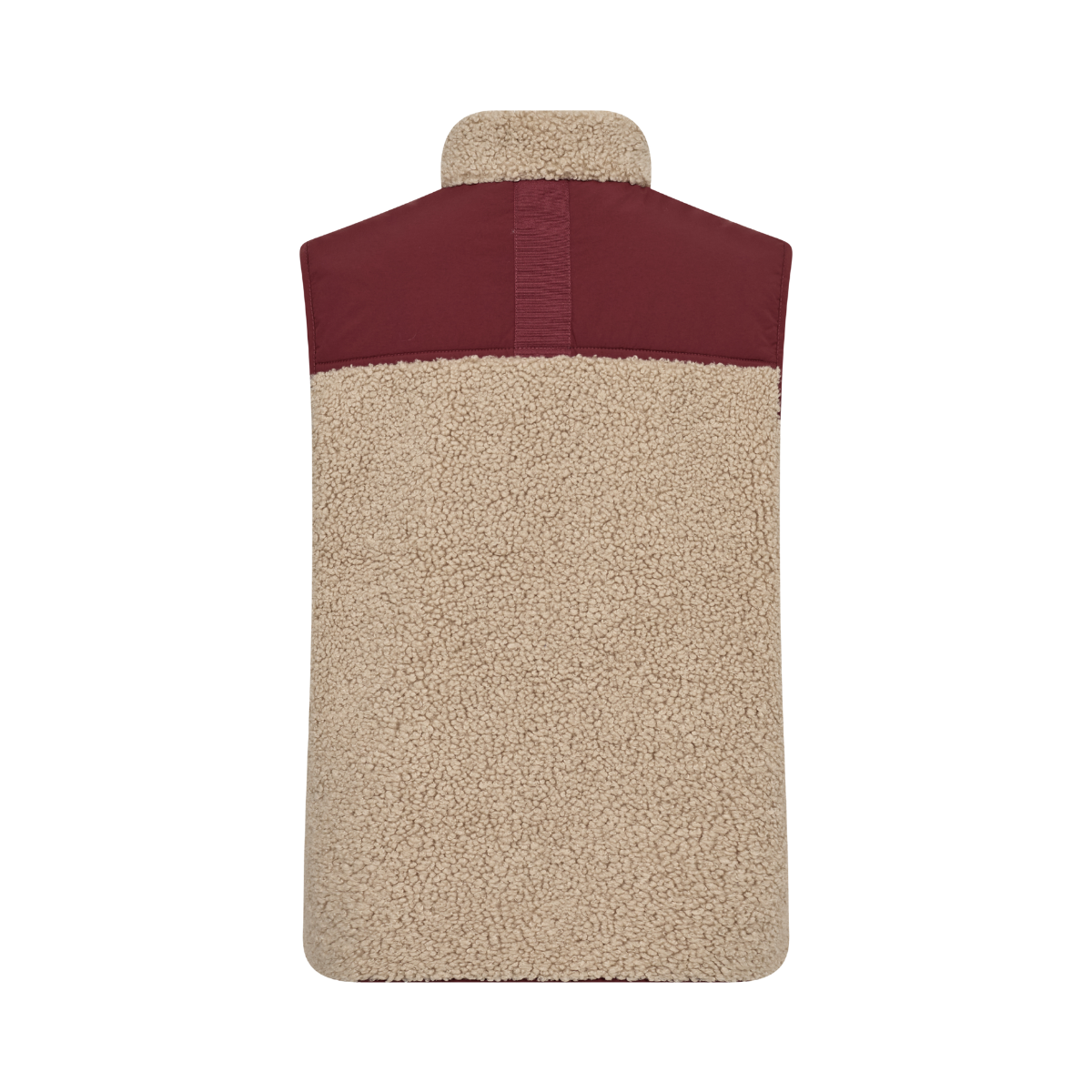 MMRowe Eli Teddy Vest - Cabernet