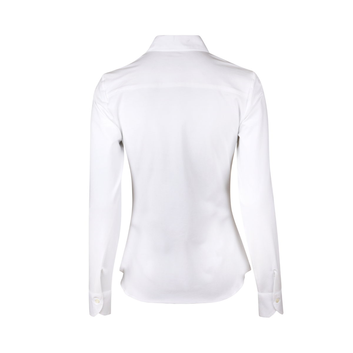 Salma Shirt, Jersey back - White