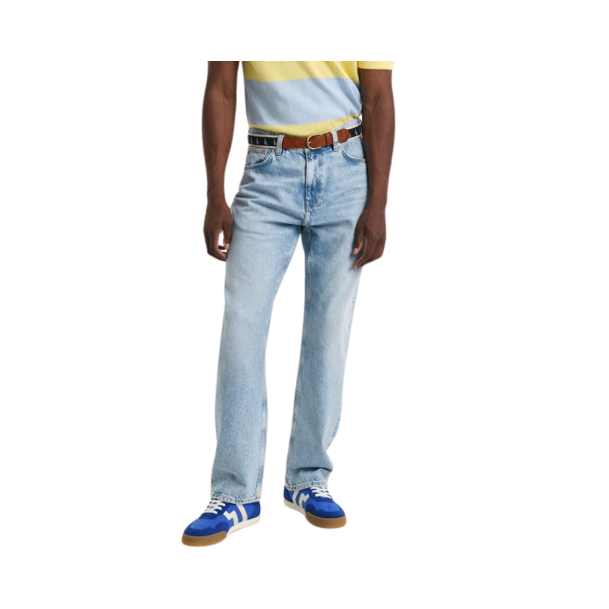 Gant Straight Fit Jeans - Light Blue Vintage
