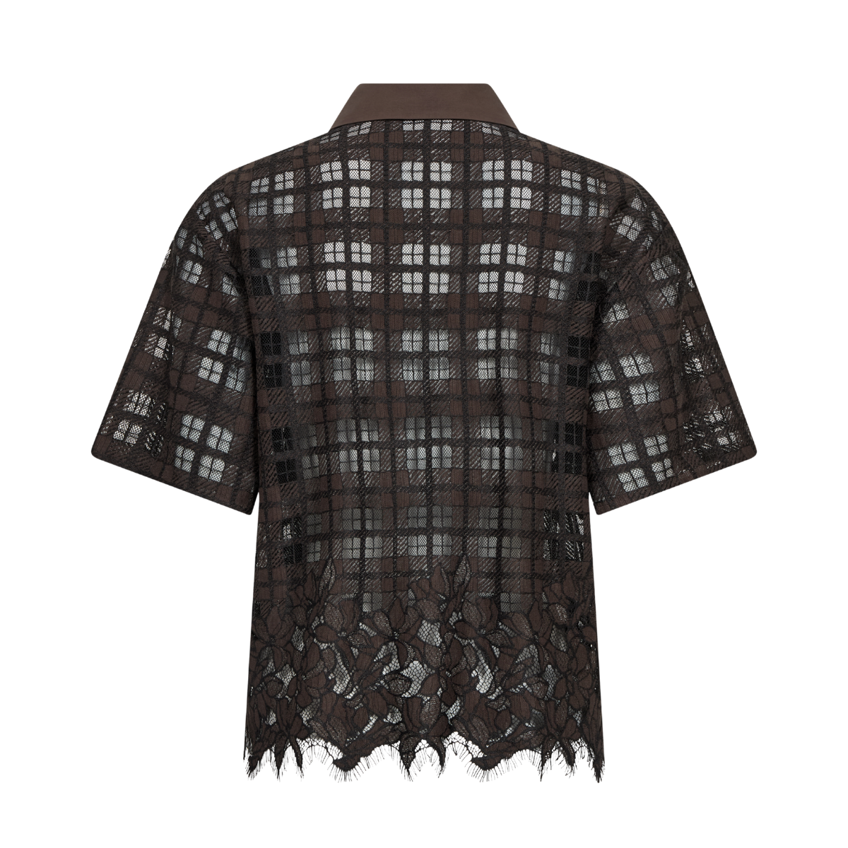 MMLia Checko SS Lace Shirt - Delicioso