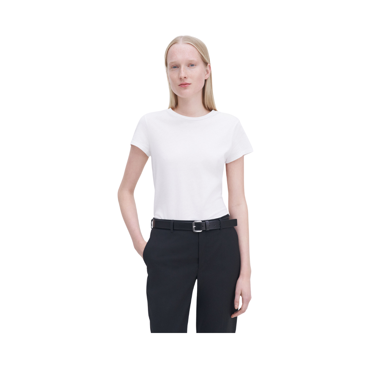 Soft Cotton Tee - White