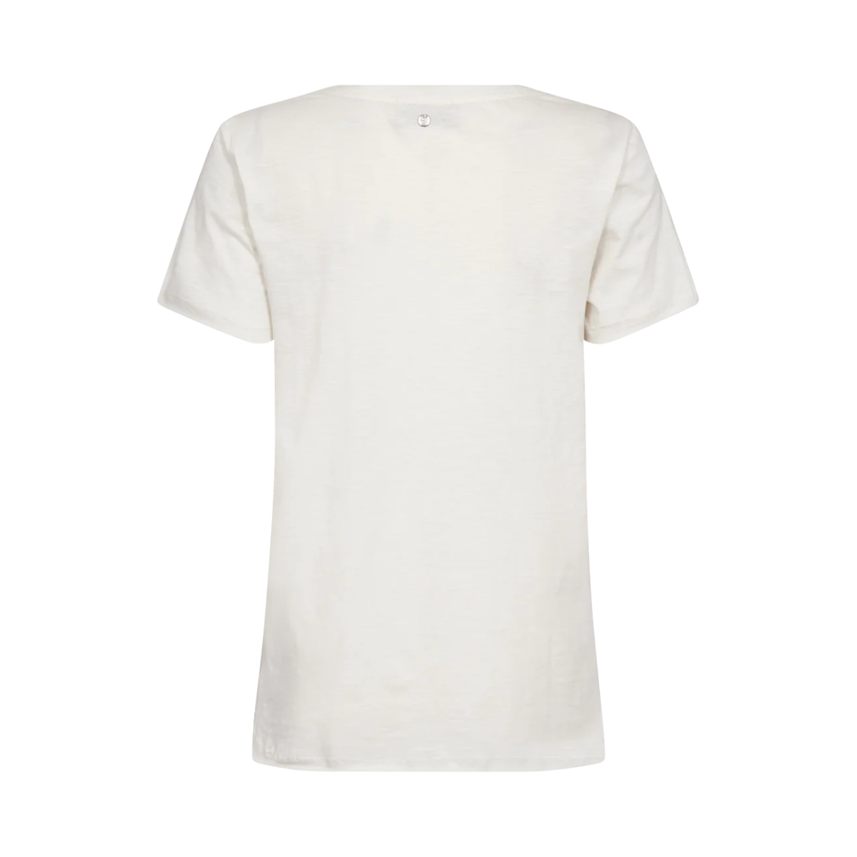 MMRomi Gethi O-SS Glam Tee - Ecru