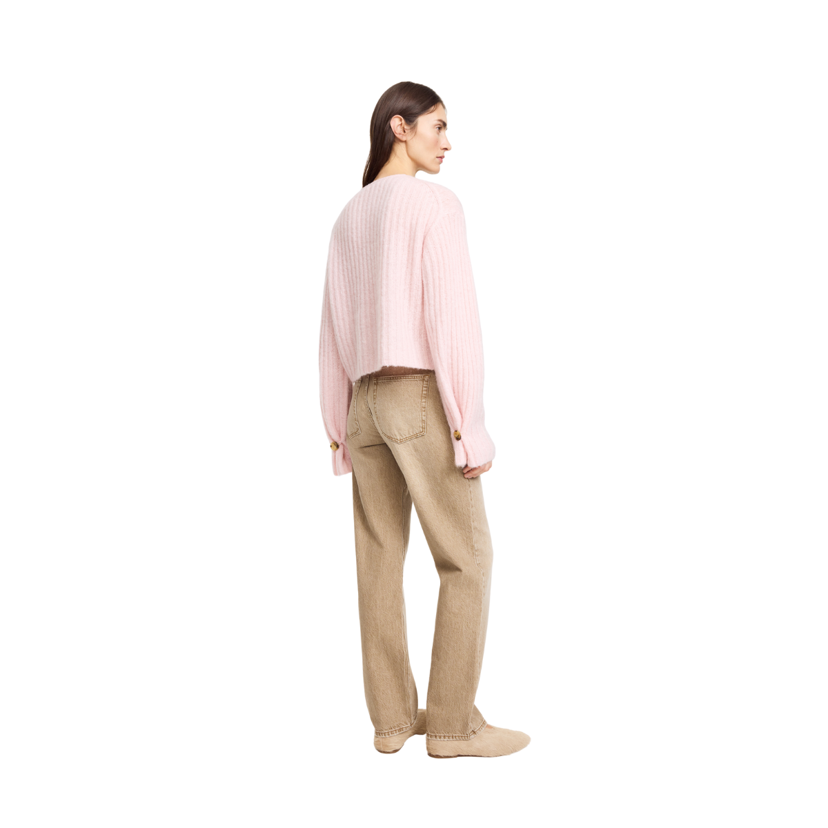 Cierrou Rib - Chalk Pink