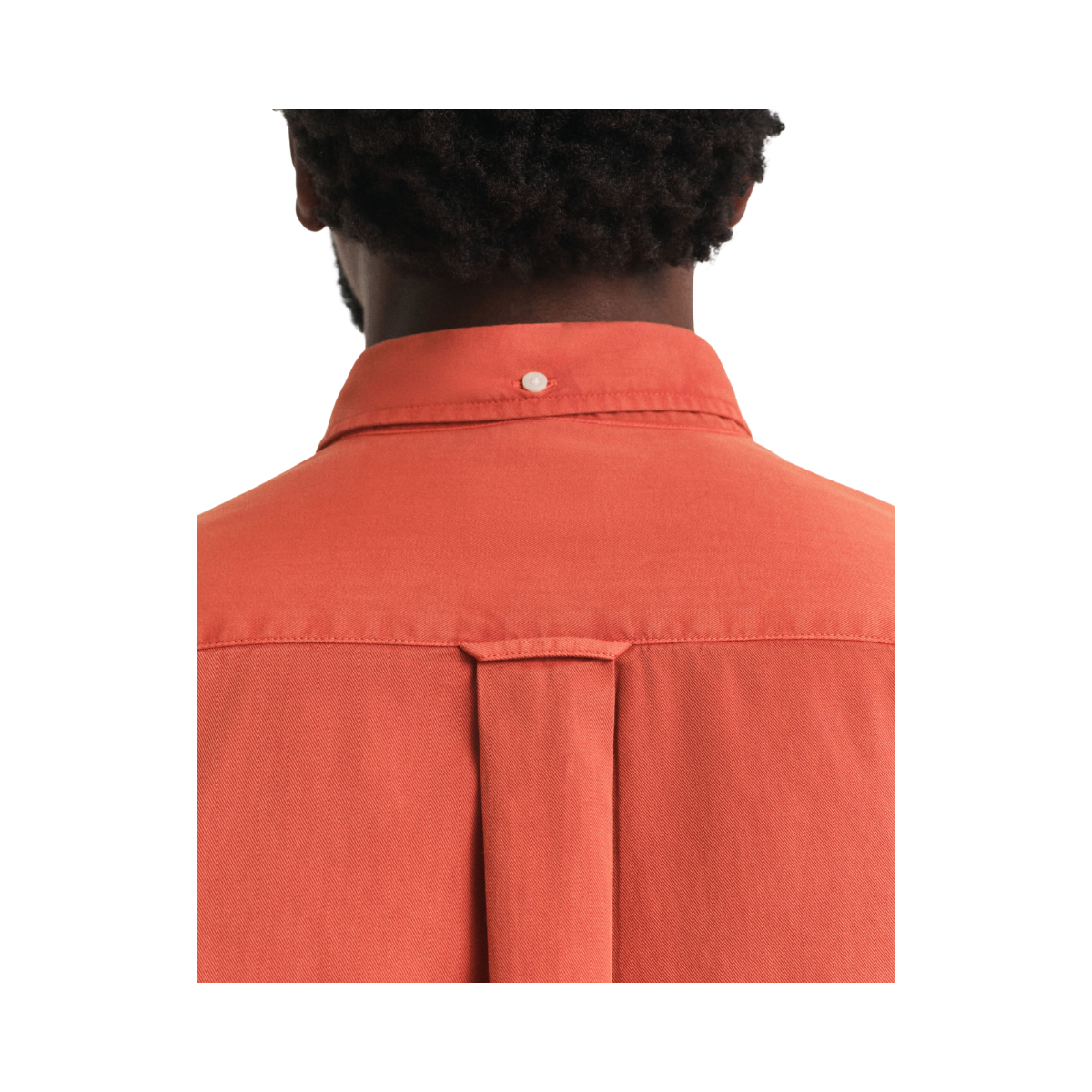Gmnt Dyed Twill Shirt - Deep Orange