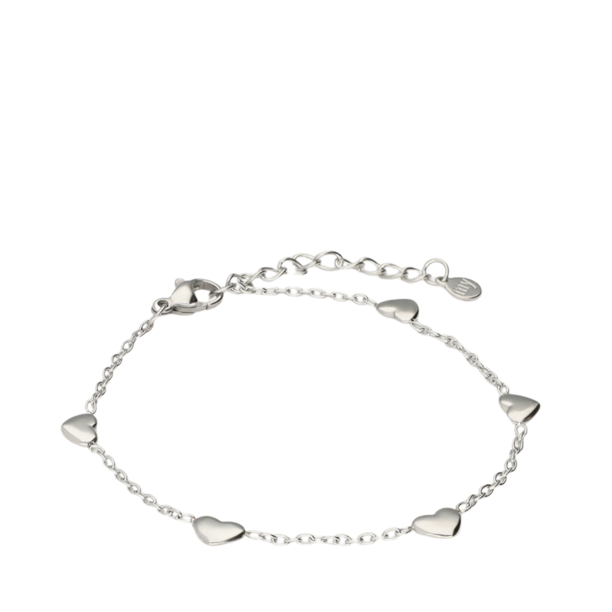 Bracelet hearts - Silver