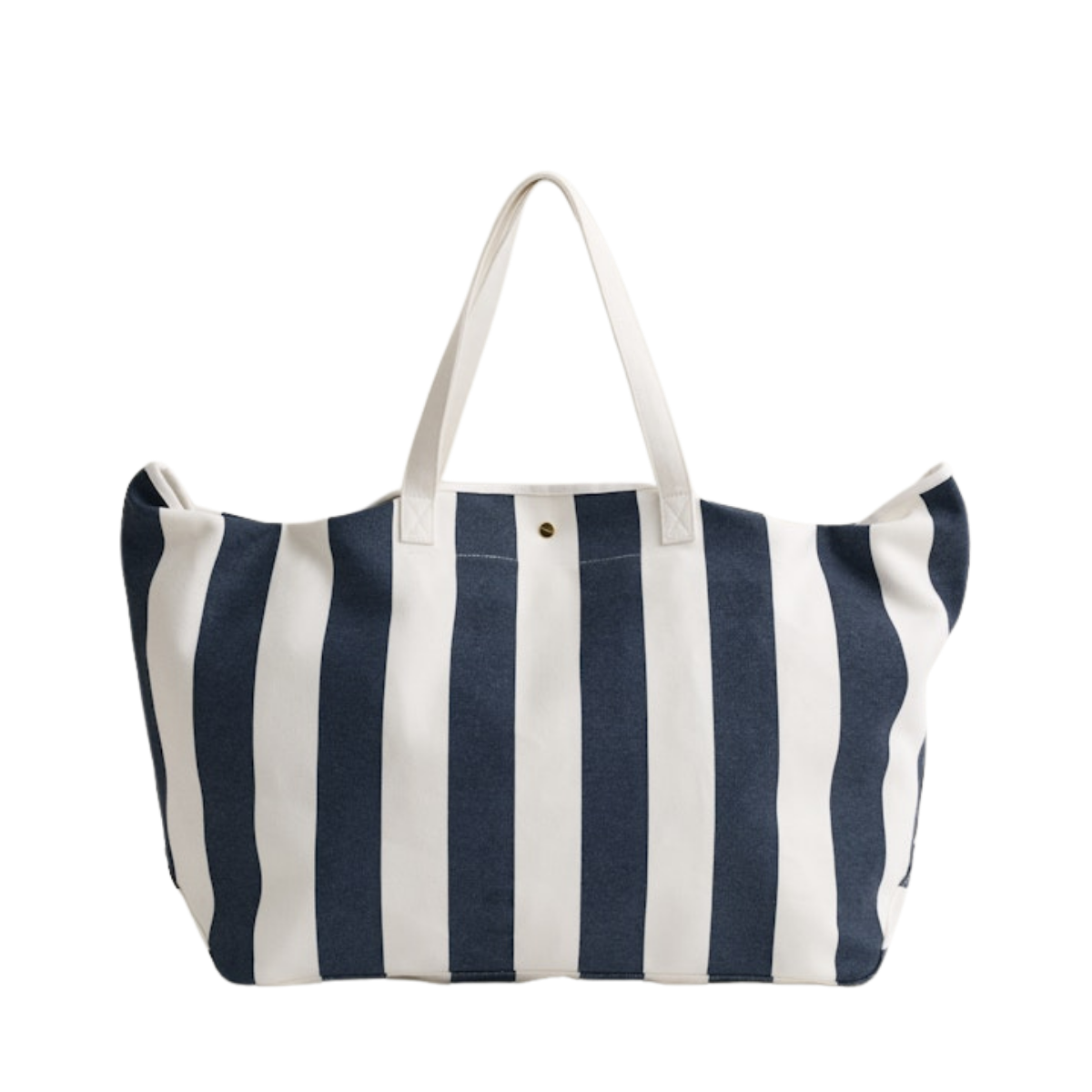 Aop Canvas Beach Bag - Navy