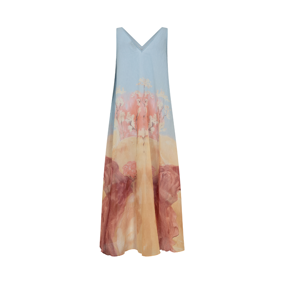 MMNylo Landscape Dress - Skyway