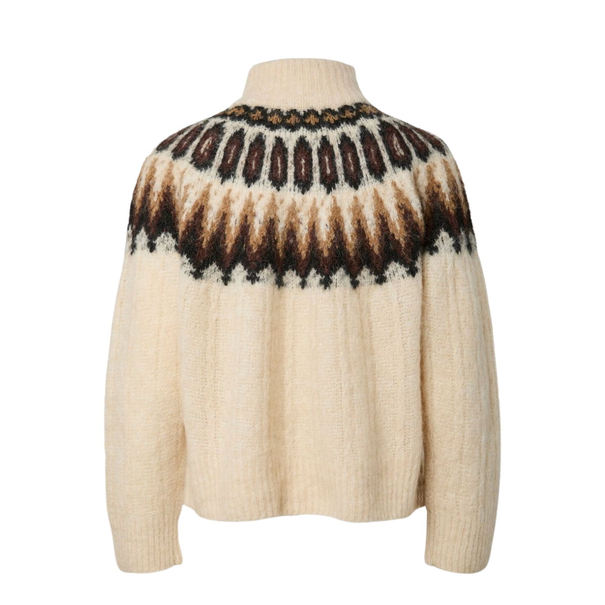 YASDomina Knit Pullover - Wood Ash