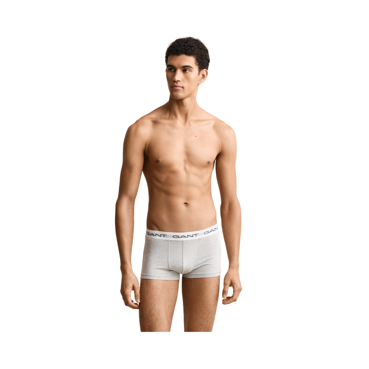3-Pack Trunks - Light Grey Melange