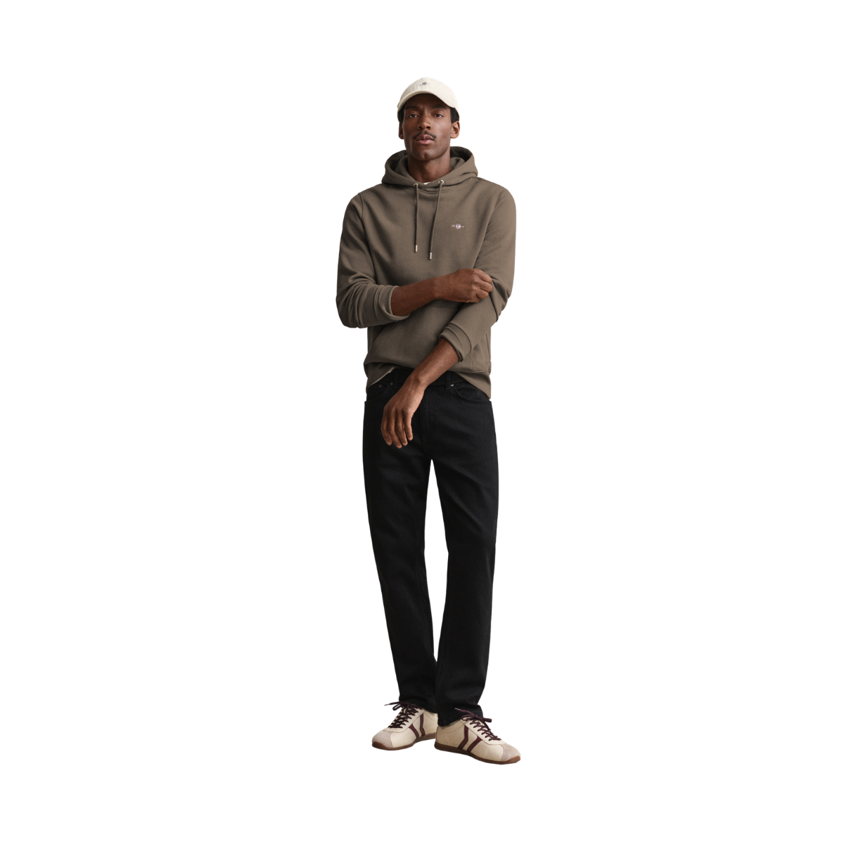 Shield Hoodie - Light Taupe