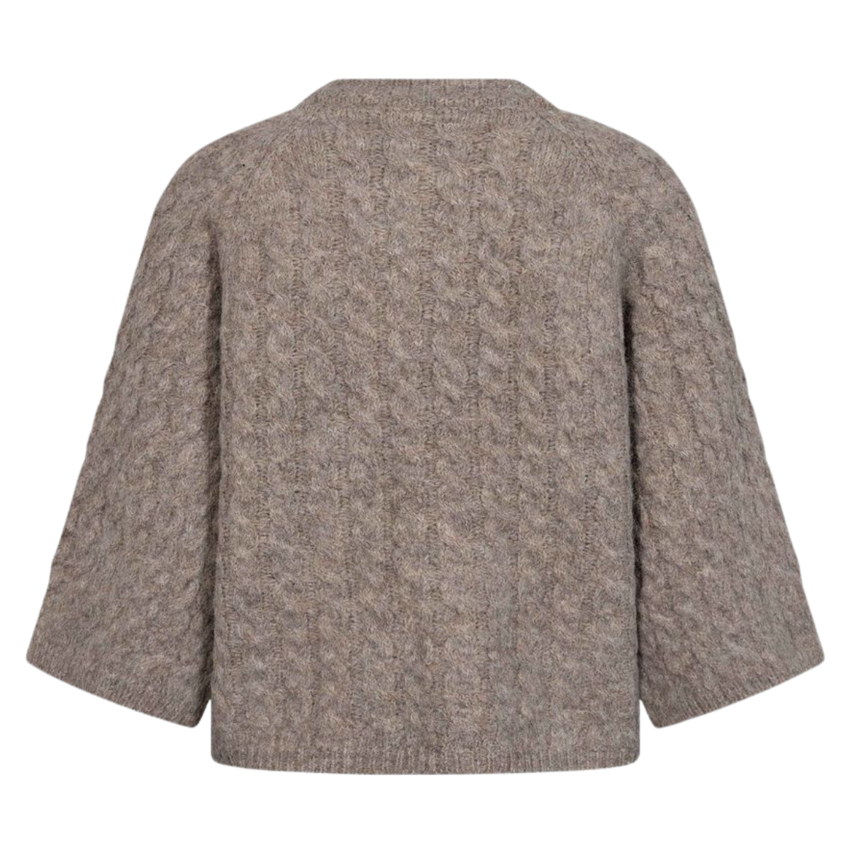 Kabba New Knit Cardigan - 118 Light Brown