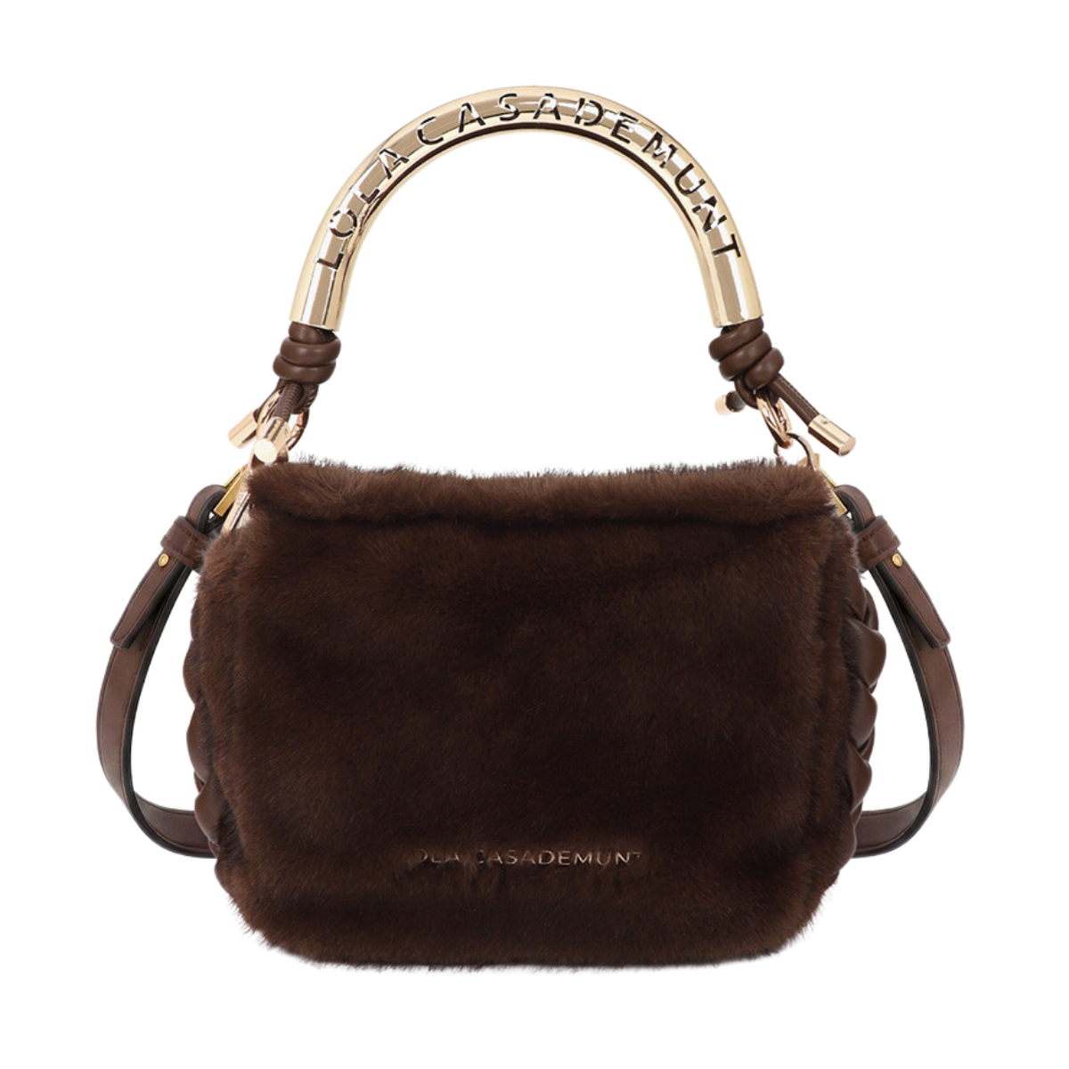 Small 1981 Hair Shoulder Bag - Brown