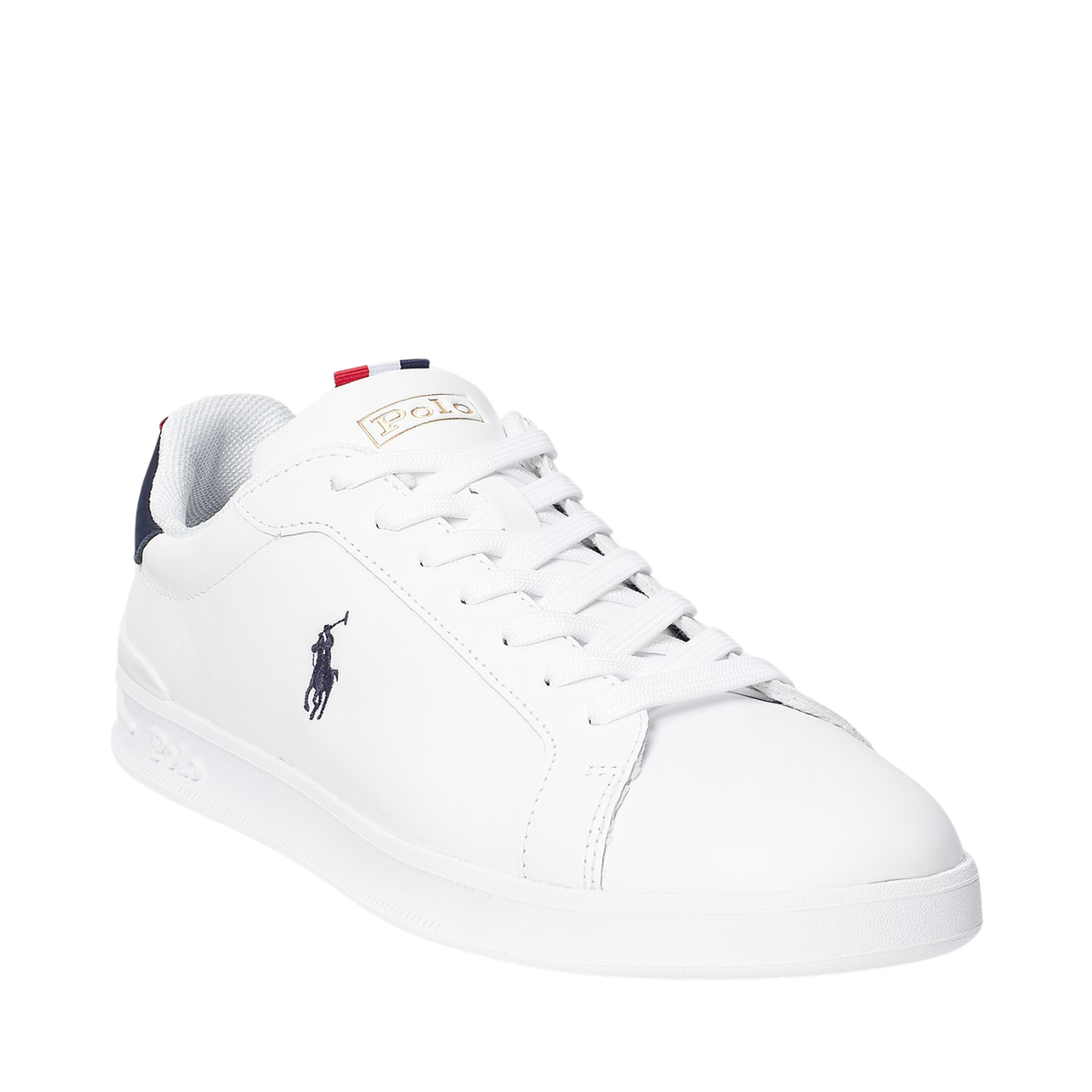 Sneakers Low Top Lace - WHITE/NAVY/RED