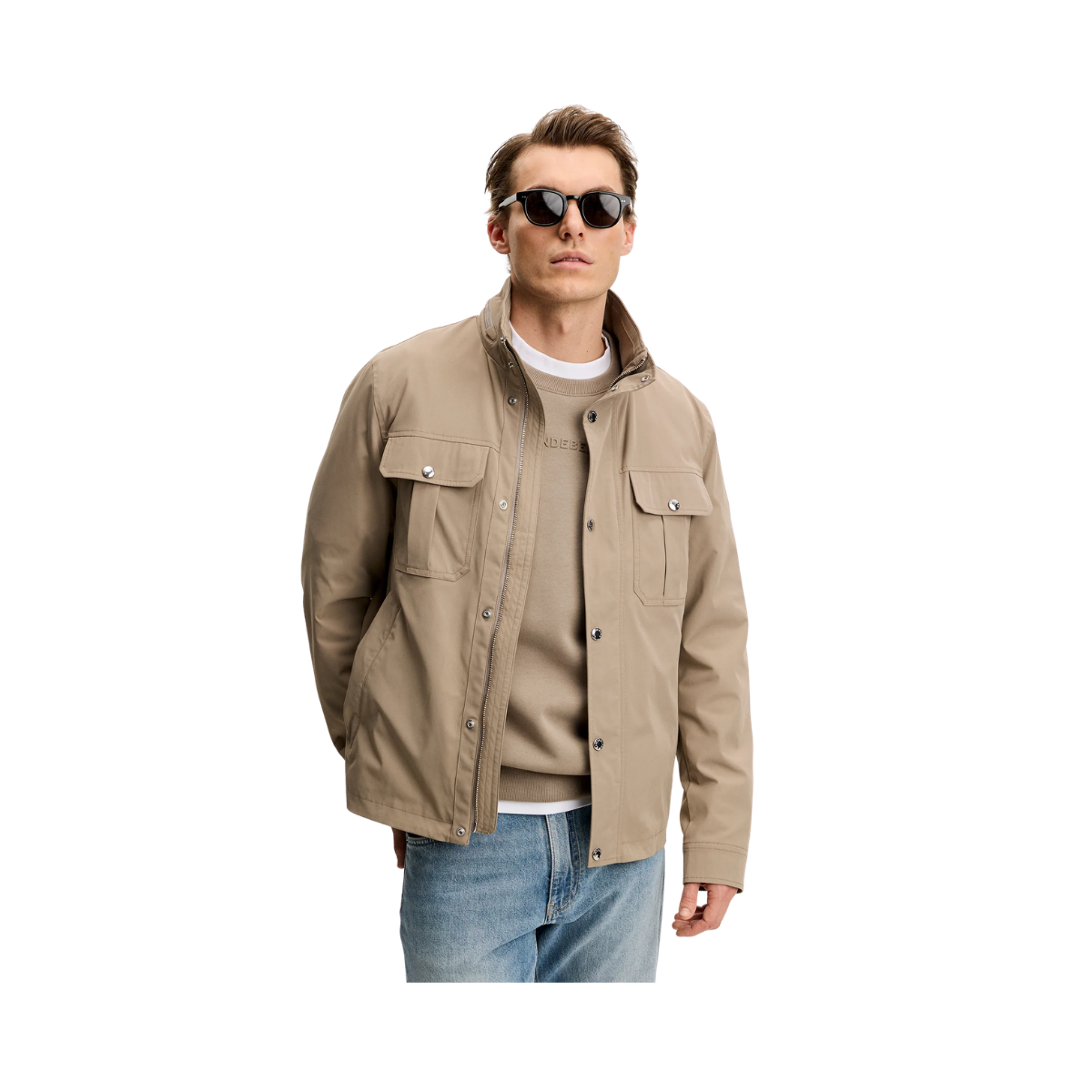 Bailey Recy Poly Jacket - Brindle