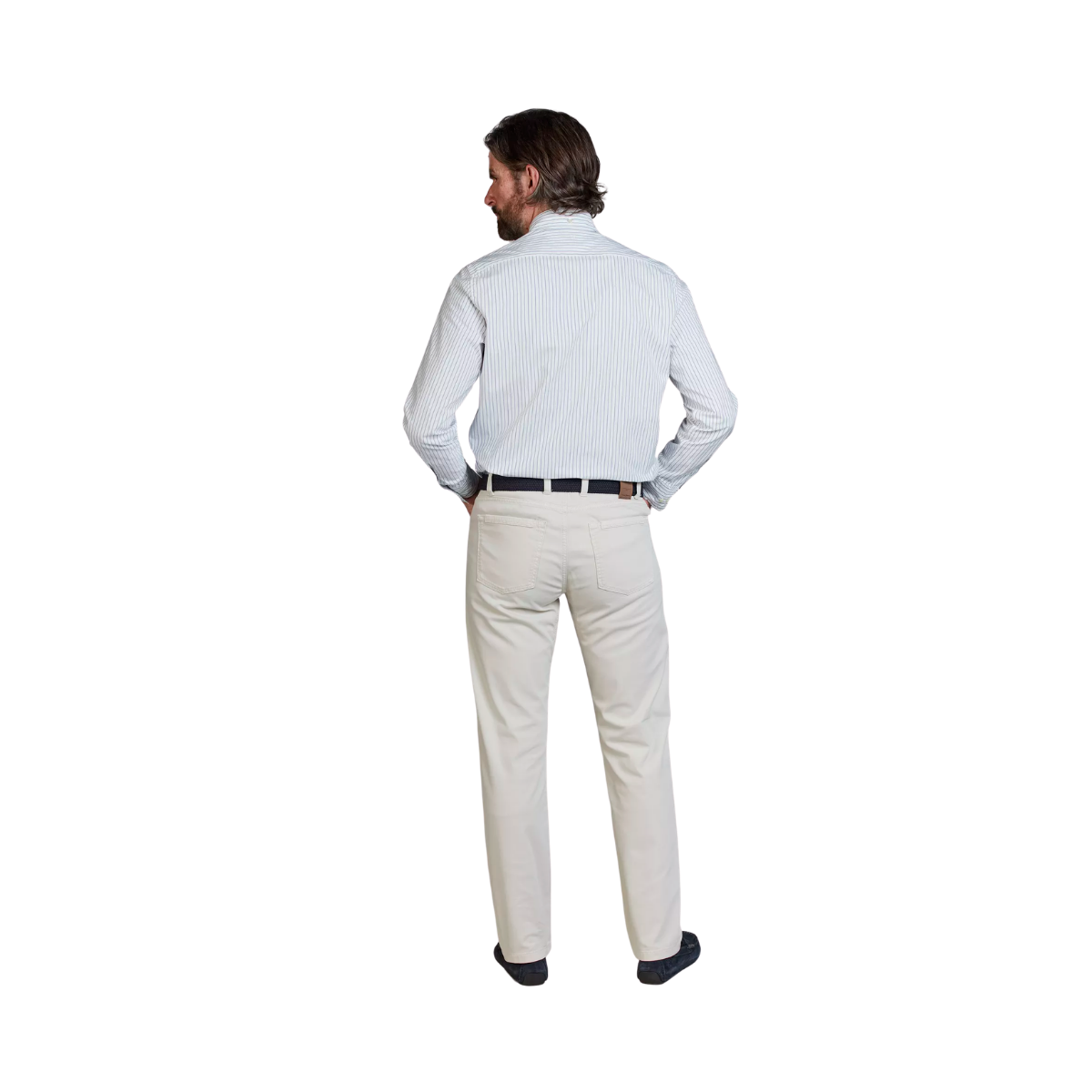 5-Pkt Cut'N Sew Pan Oxford - Irish White