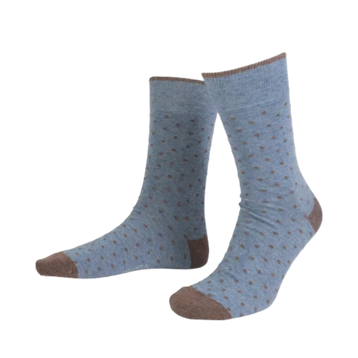 True Dot Ankle Sock - Sky Melange