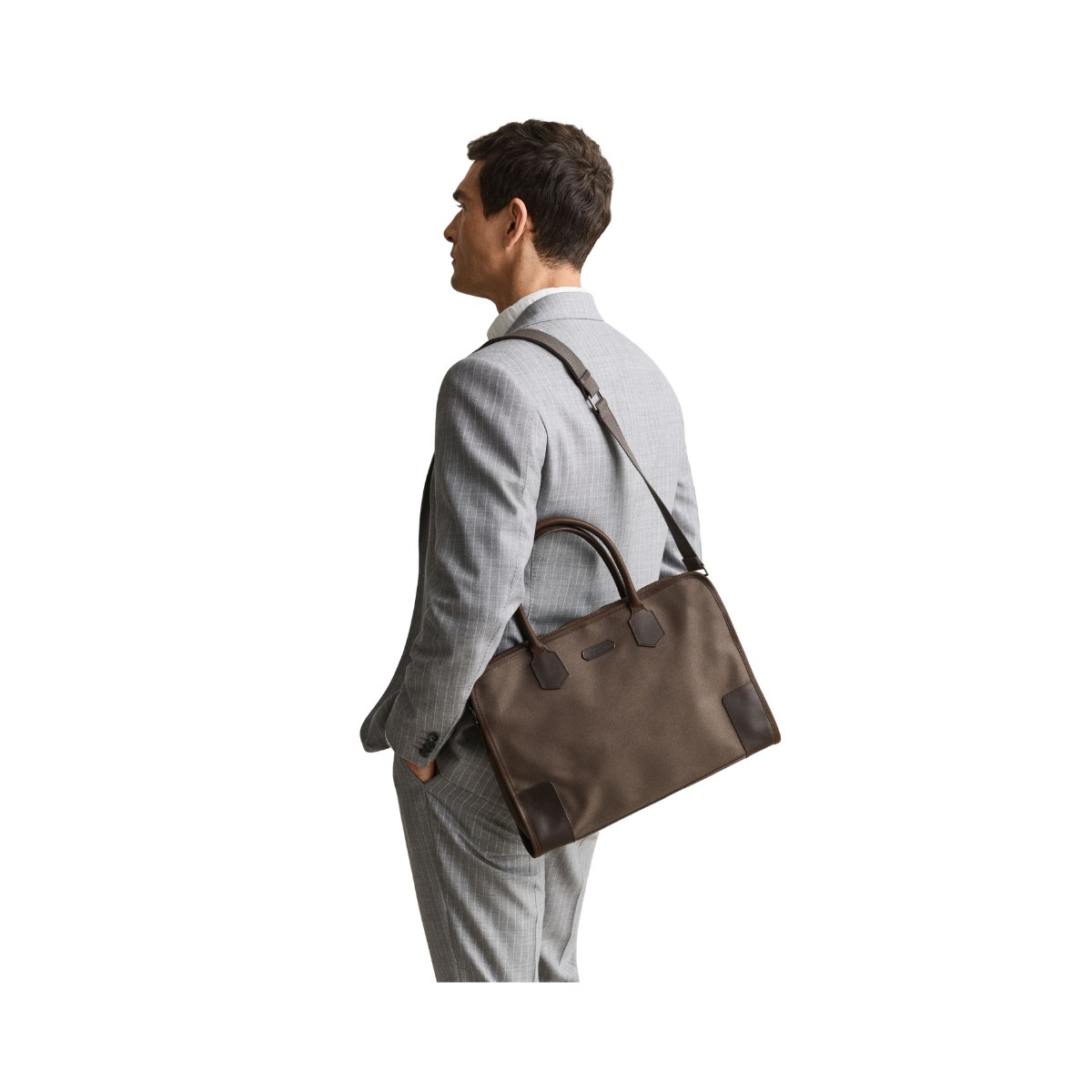 Modern Premium Computer Bag - Faded Taupe