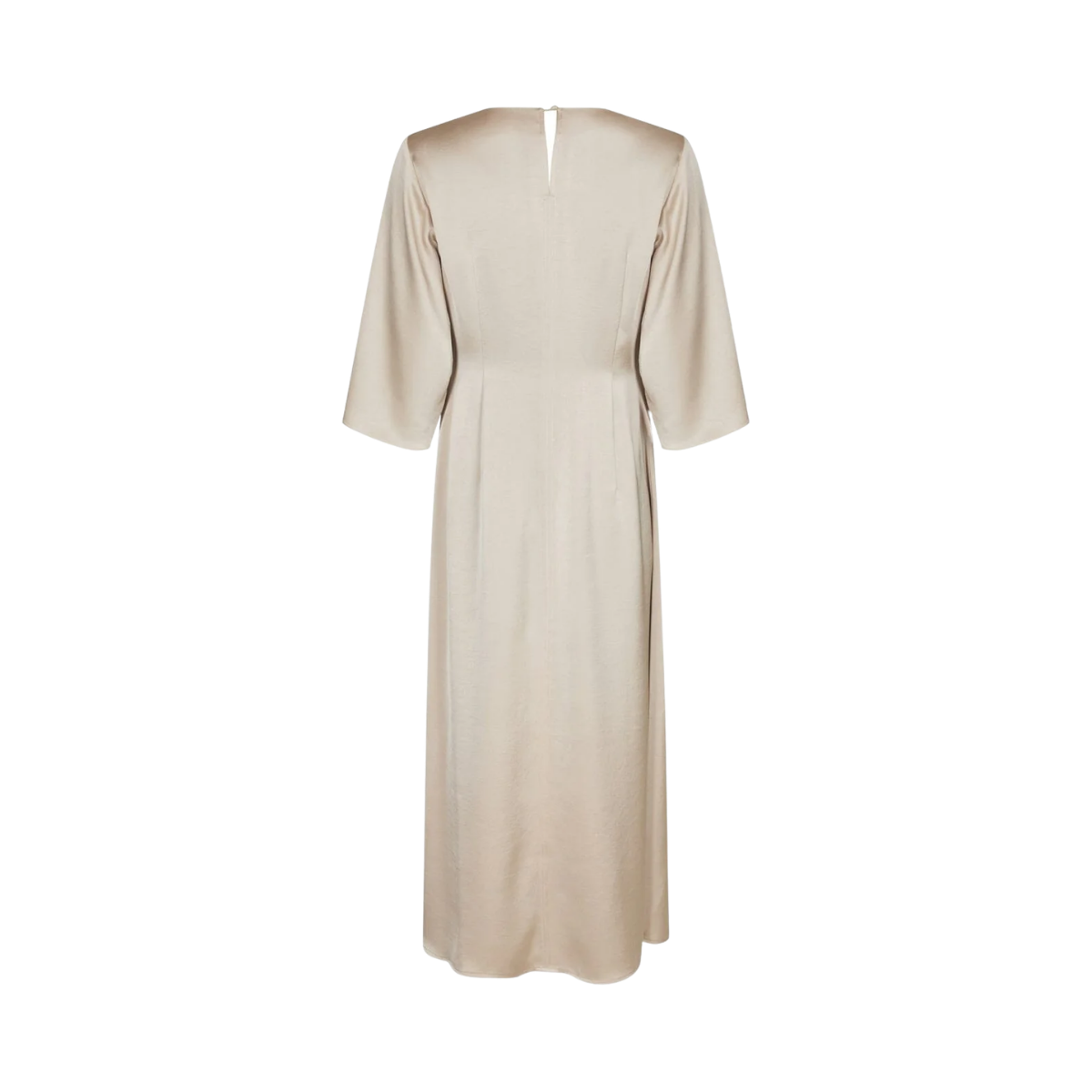 Remara Heavy Sateen Dress - Champagne