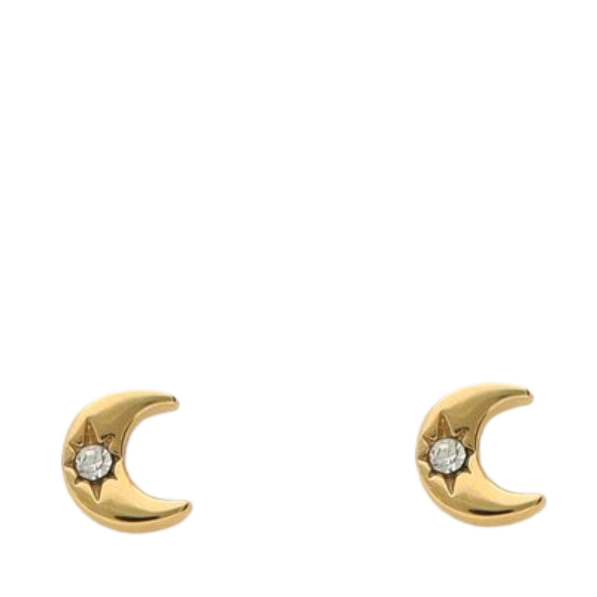 Earstuds moon - Gold