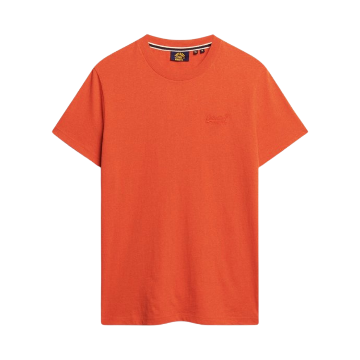 Essential Logo EMB Tee - Bright Orange Marl